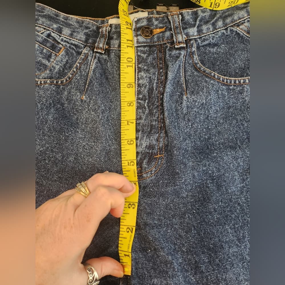 Vintage Syncs By UNIONBAY Denim Pleated front Mom Jeans High Waist - Thumbnail 12