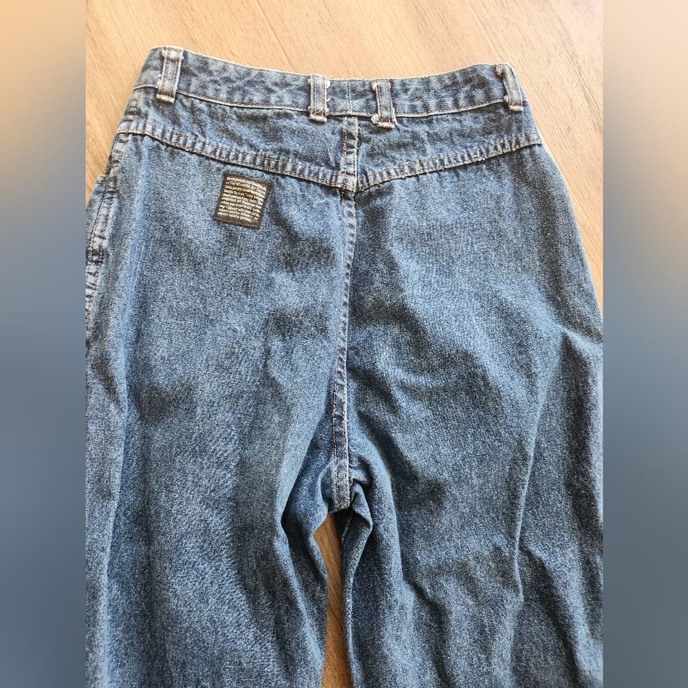 Vintage Syncs By UNIONBAY Denim Pleated front Mom Jeans High Waist - Thumbnail 9