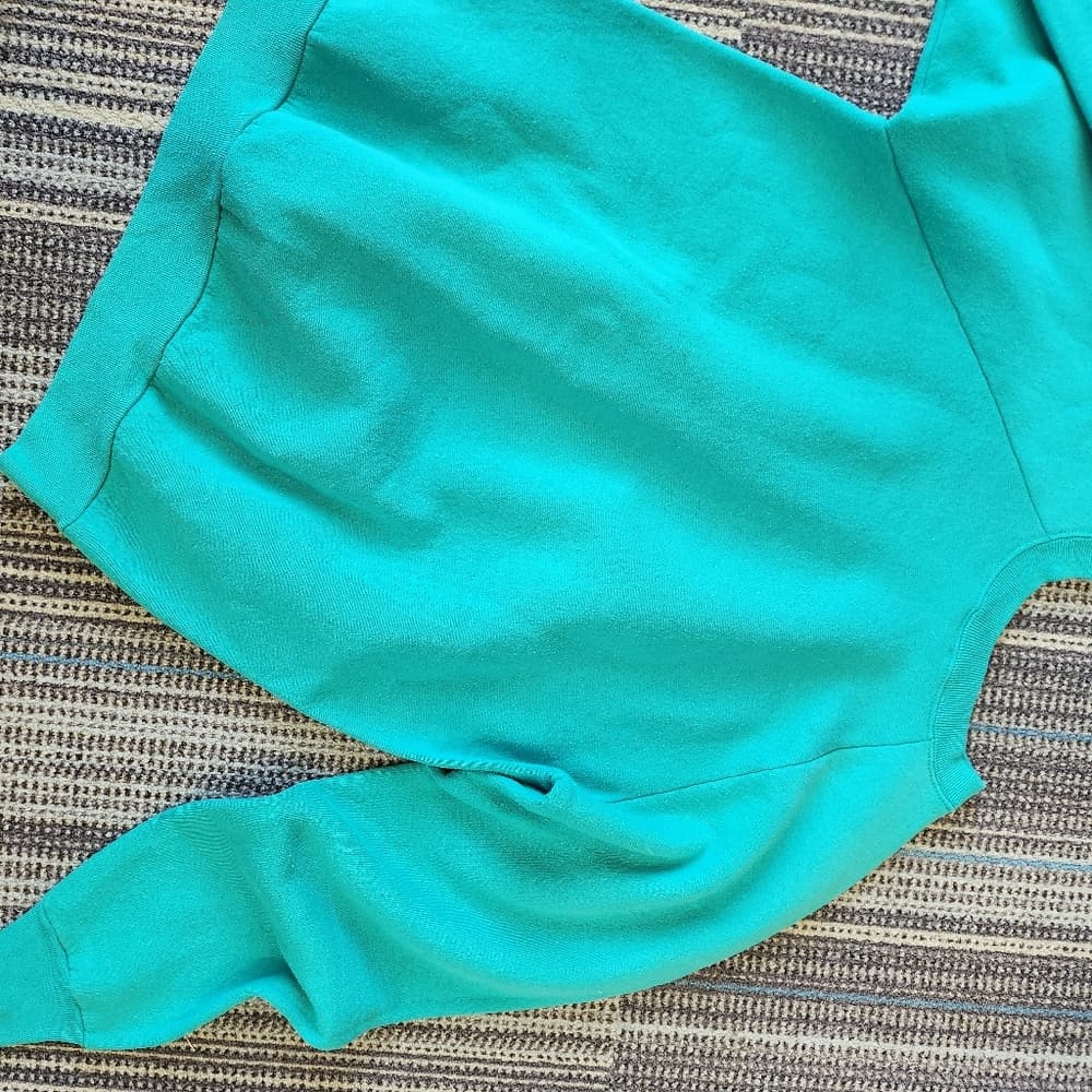Vintage Unisex 1990s Green Washington Pullover Sweatshirt - Thumbnail 6