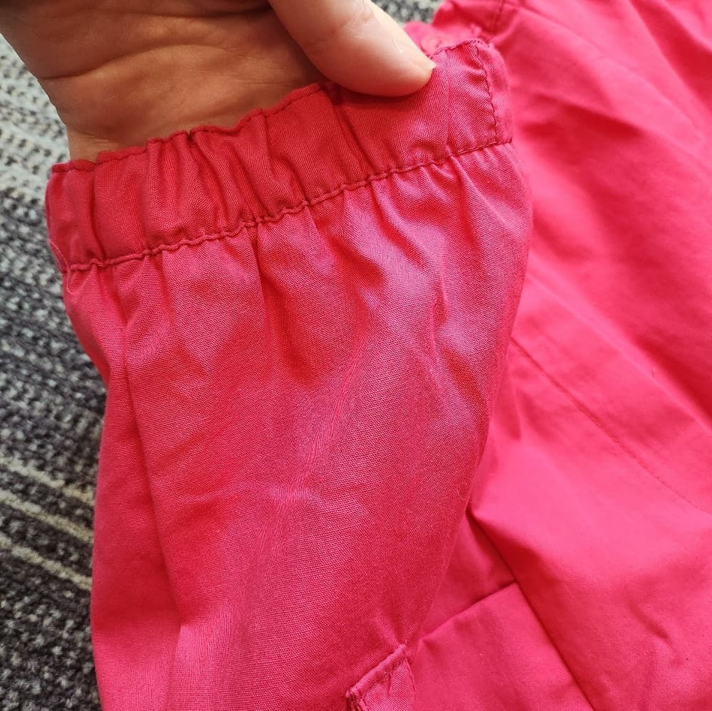 Vintage 90s Pink Stretchy High Waist Mom Shorts - Thumbnail 3