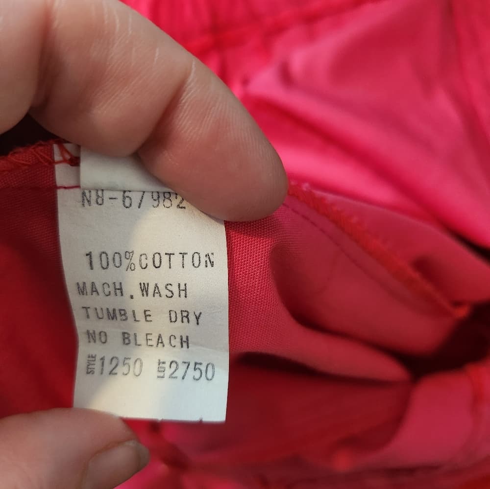 Vintage 90s Pink Stretchy High Waist Mom Shorts - Thumbnail 7