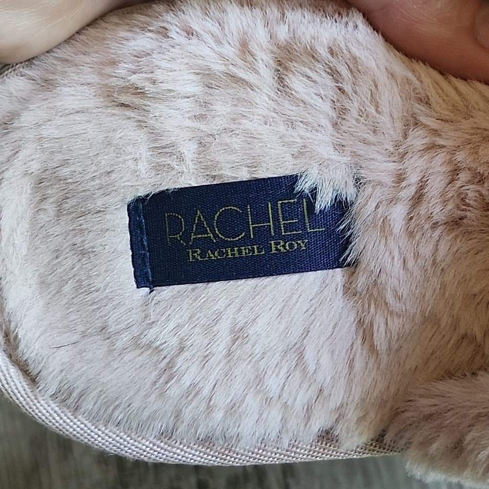 RACHEL Rachel Roy Fuzzy Slippers Light Pink - Thumbnail 3