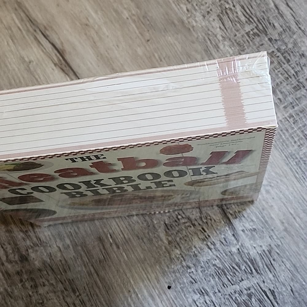 Brand new unopened five hundred recipe meatball cookbook - Thumbnail 2