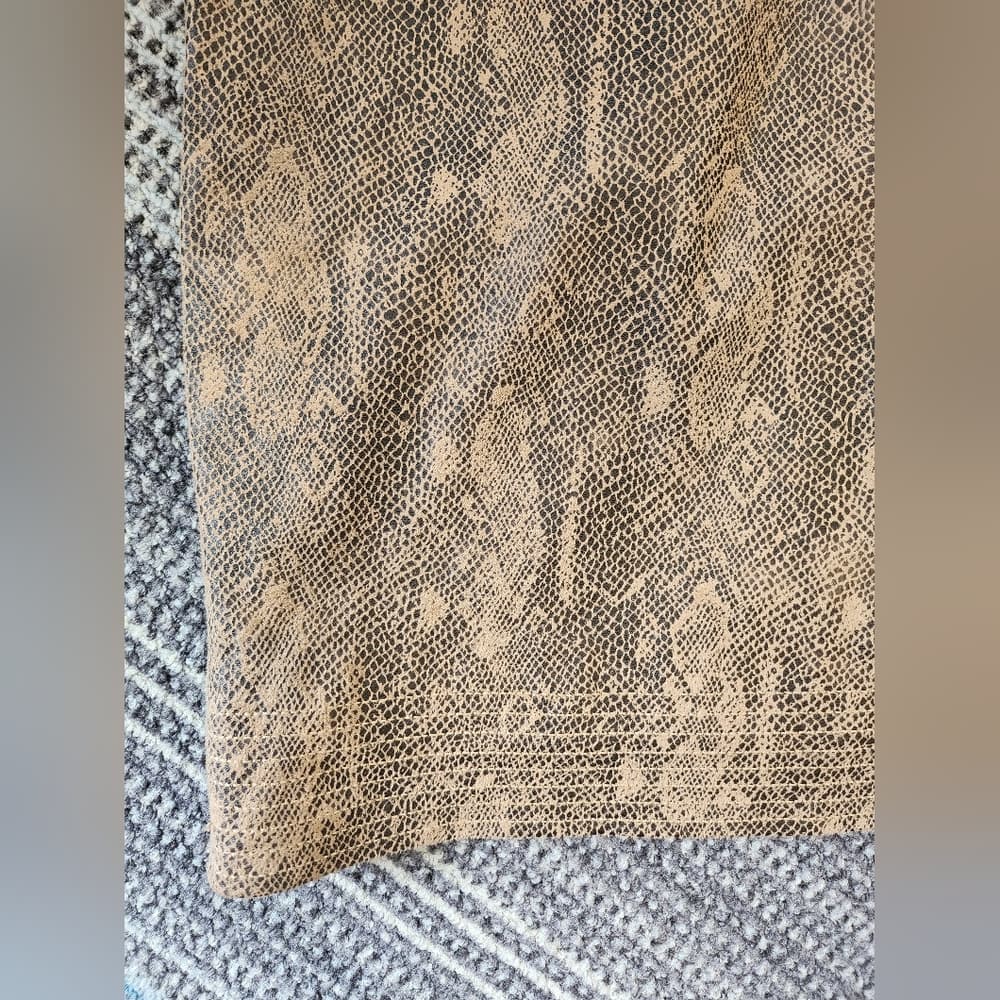 RACHEL Rachel Roy Cute Brown Snake Print Dress - Thumbnail 4
