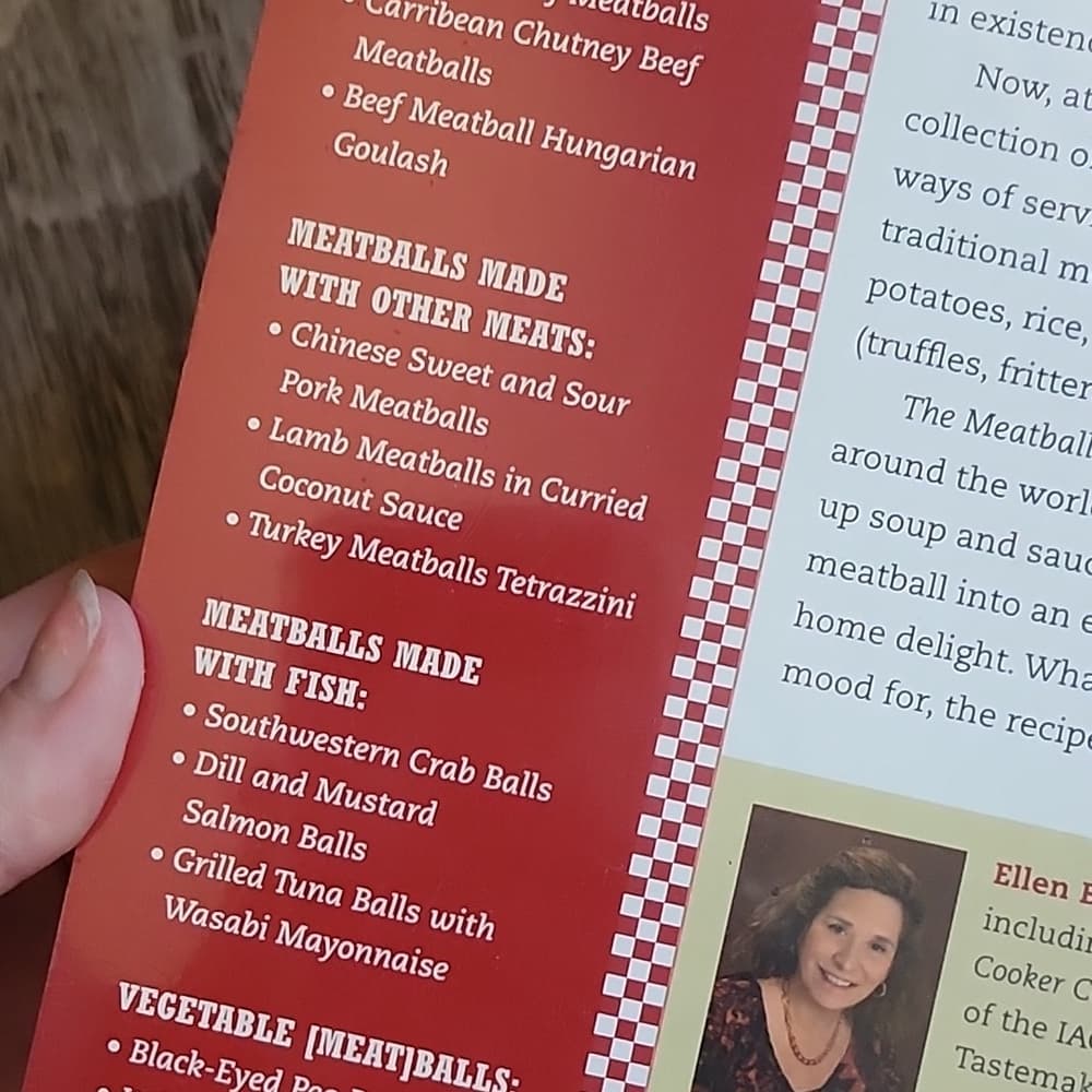 Brand new unopened five hundred recipe meatball cookbook - Thumbnail 5
