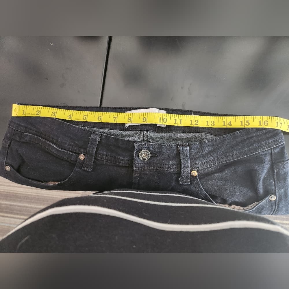 Paper Denim and Cloth Black Stretch Skinny Jeans - Thumbnail 8