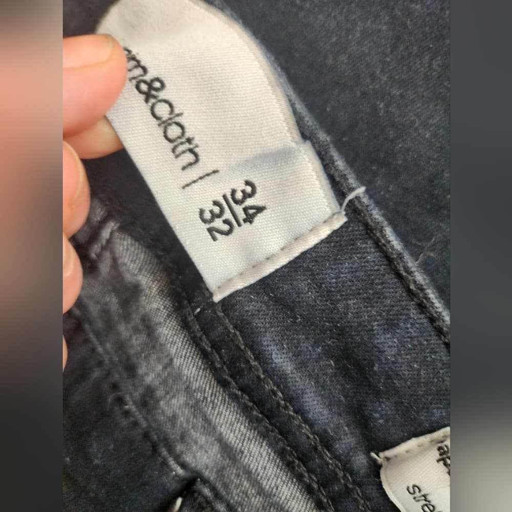 Paper Denim and Cloth Black Stretch Skinny Jeans - Thumbnail 4