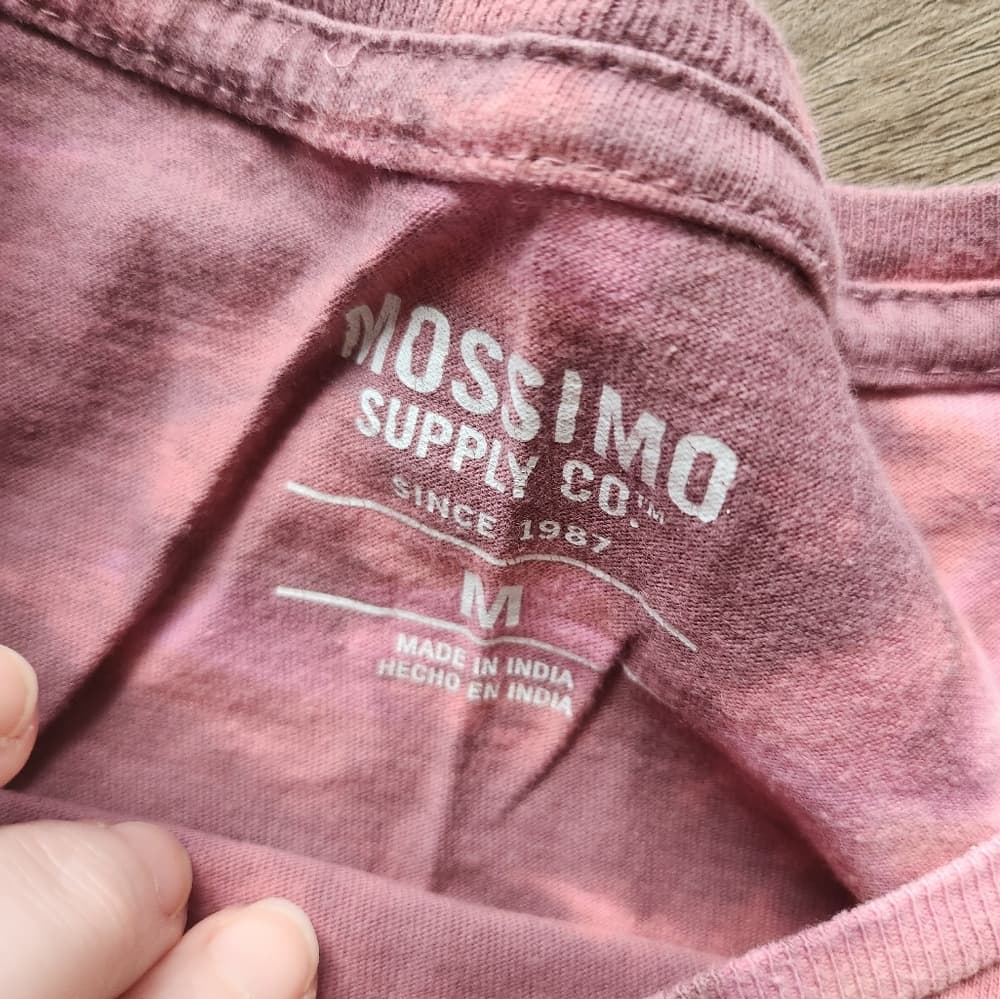 3 For 10 Mossimo MoonLite Music Festival Bleach Dyed Graphic Novelty Tee Shirt - Thumbnail 3