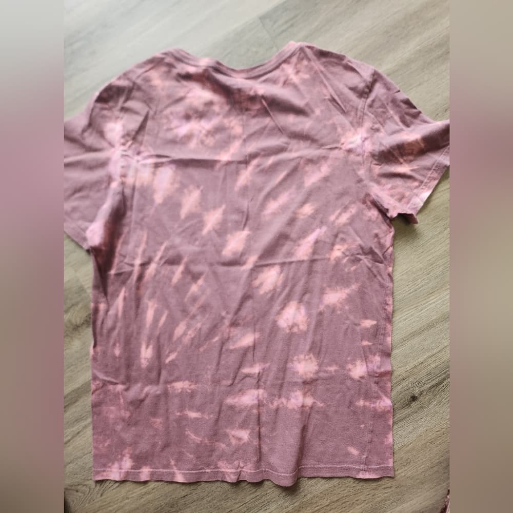 3 For 10 Mossimo MoonLite Music Festival Bleach Dyed Graphic Novelty Tee Shirt - Thumbnail 4
