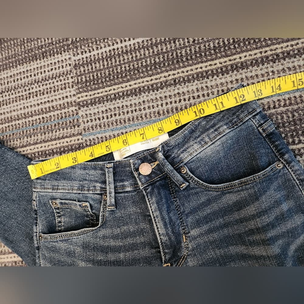 Levi's Totally Shaping Mid Rise Skinny Medium Wash Denim Jeans - Thumbnail 7