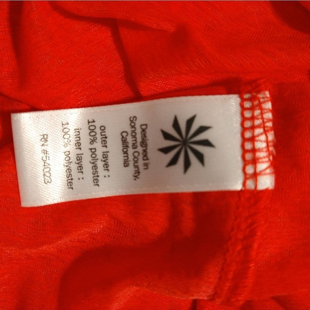 3 For 10 Sale Coral Orange Sheer Athleta Active Tank - Thumbnail 9