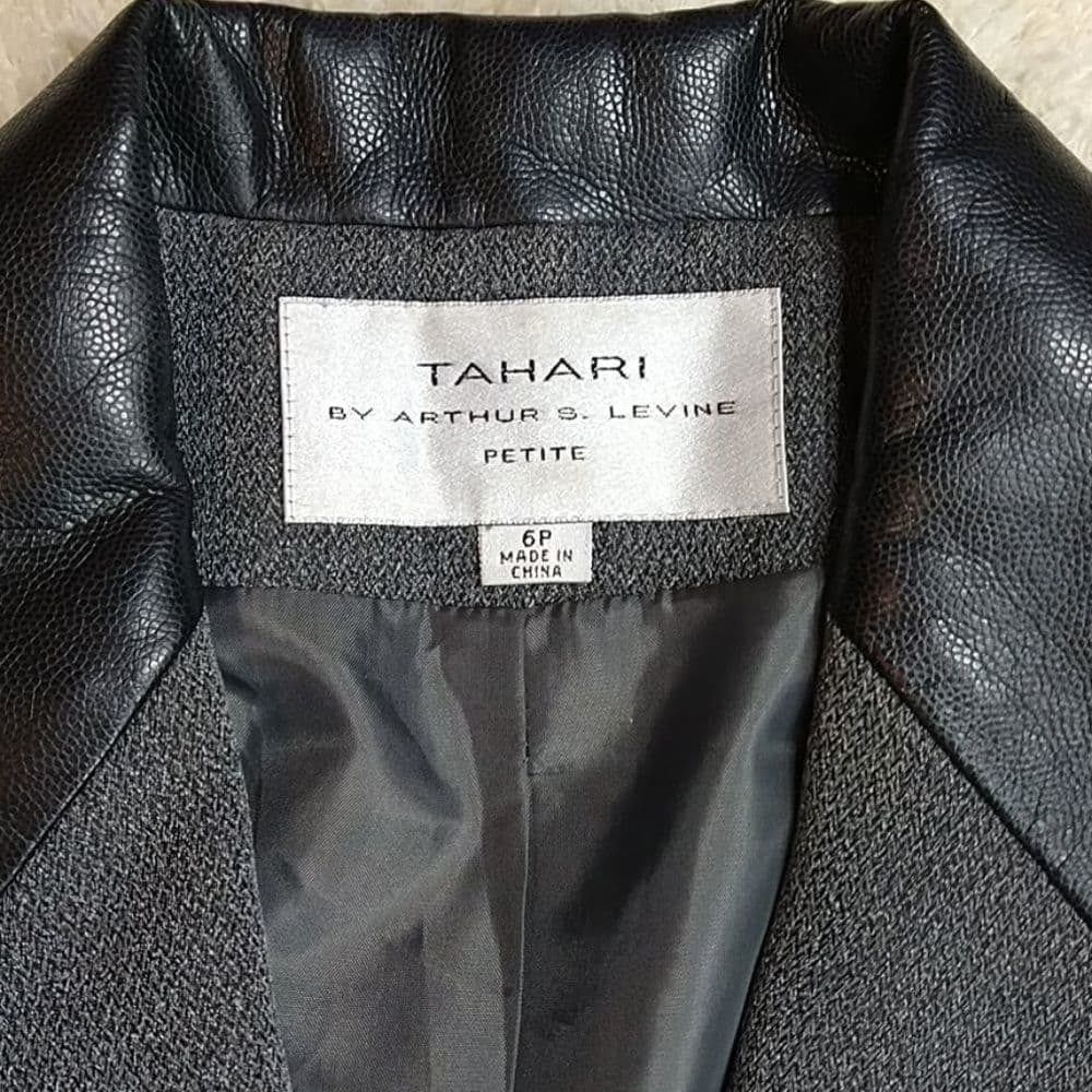Tahari Petite Work Blazer - Thumbnail 3