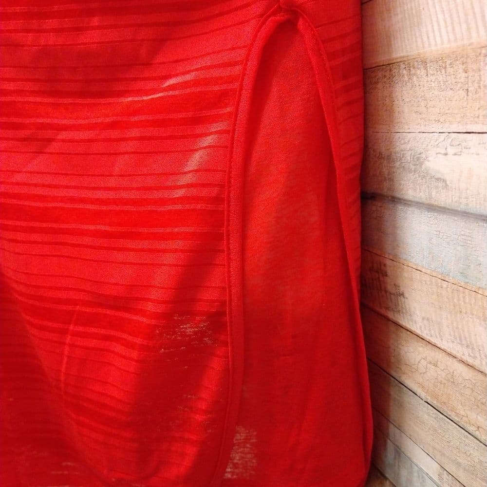 3 For 10 Sale Coral Orange Sheer Athleta Active Tank - Thumbnail 3