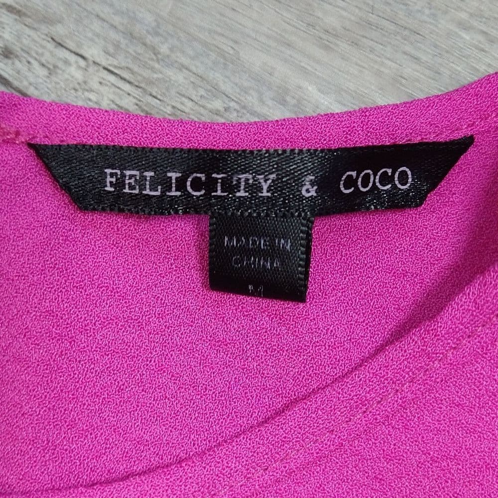 Felicity and Coco 🥰 Hot Pink Shift Dress - Thumbnail 3
