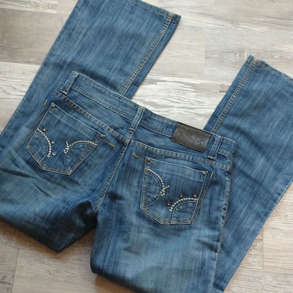 Sale! BJ Authentic Designer Jeans Boot Cut - Thumbnail 7