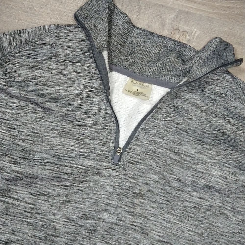 Heather Grey Great Northwest Performance Pull Over Atletic Outdoor - Thumbnail 2