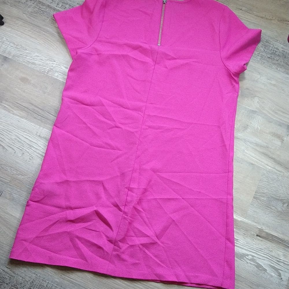 Felicity and Coco 🥰 Hot Pink Shift Dress - Thumbnail 7