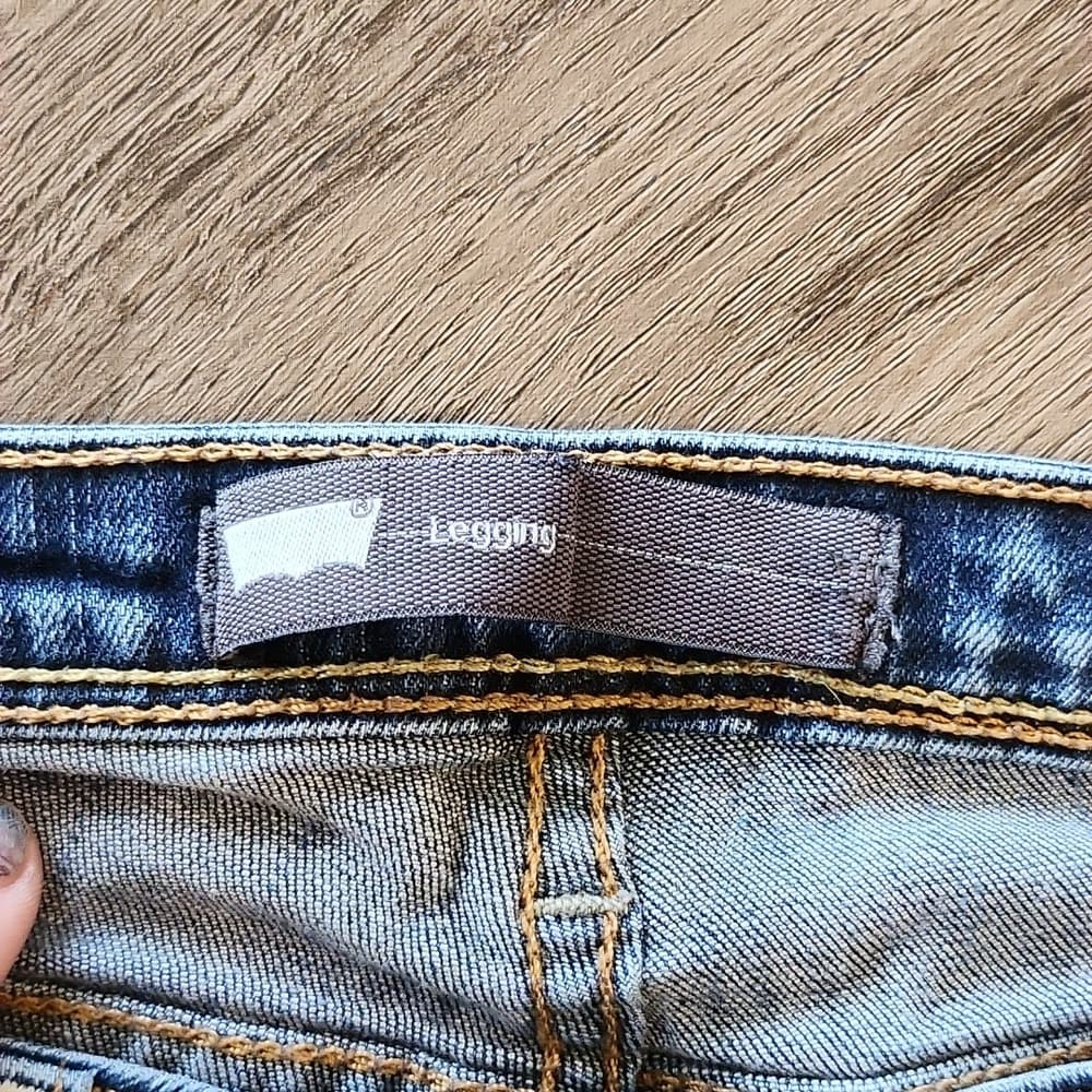 Levi's Legging Blue Denim Stretch skinny jeans - Thumbnail 6