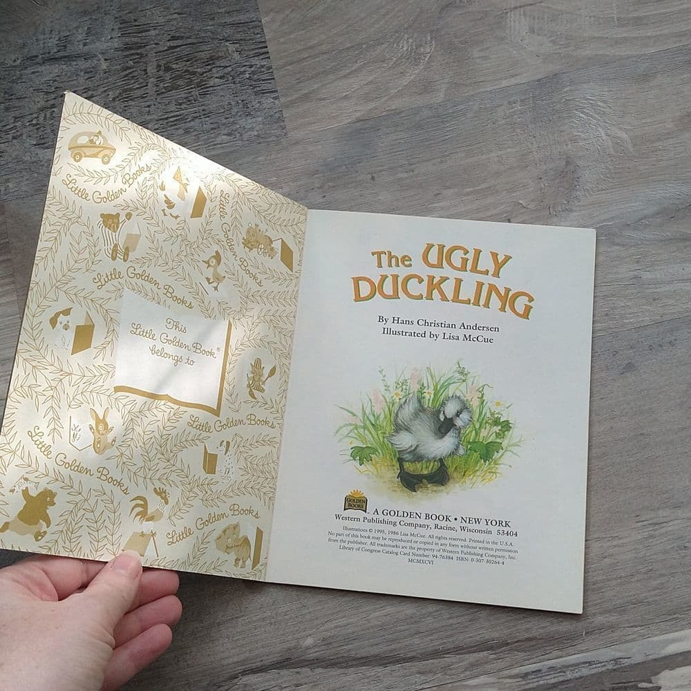 A little golden book the ugly duckling vintage book - Thumbnail 3