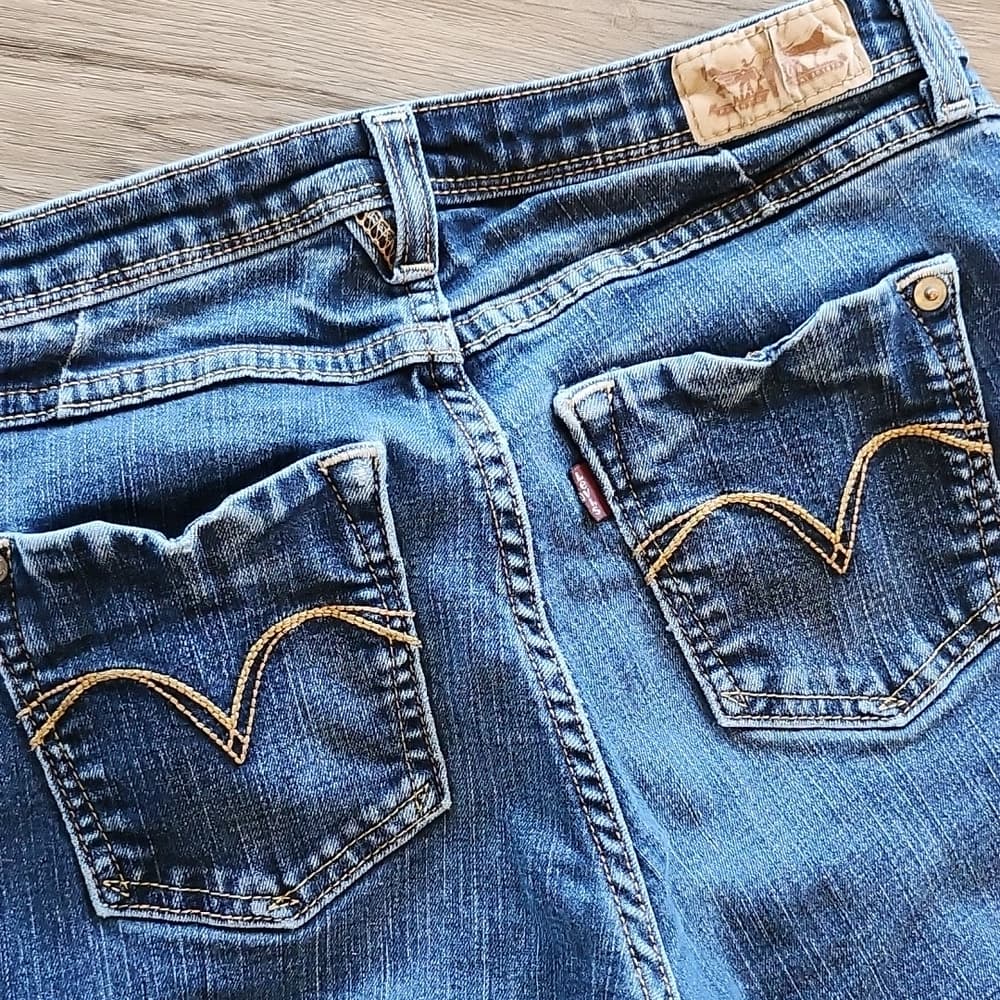 Levi's Legging Blue Denim Stretch skinny jeans - Thumbnail 2