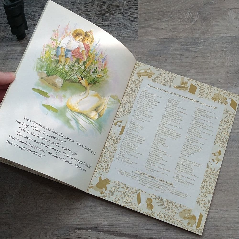 A little golden book the ugly duckling vintage book - Thumbnail 5