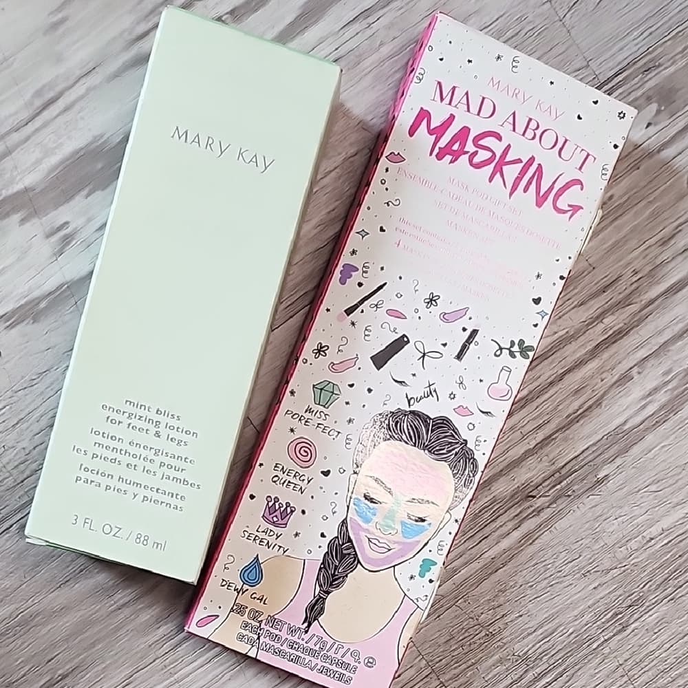 Mary Kay Cream Skincare Mask And Mint Bliss Lotion Bundle Set - Thumbnail 6