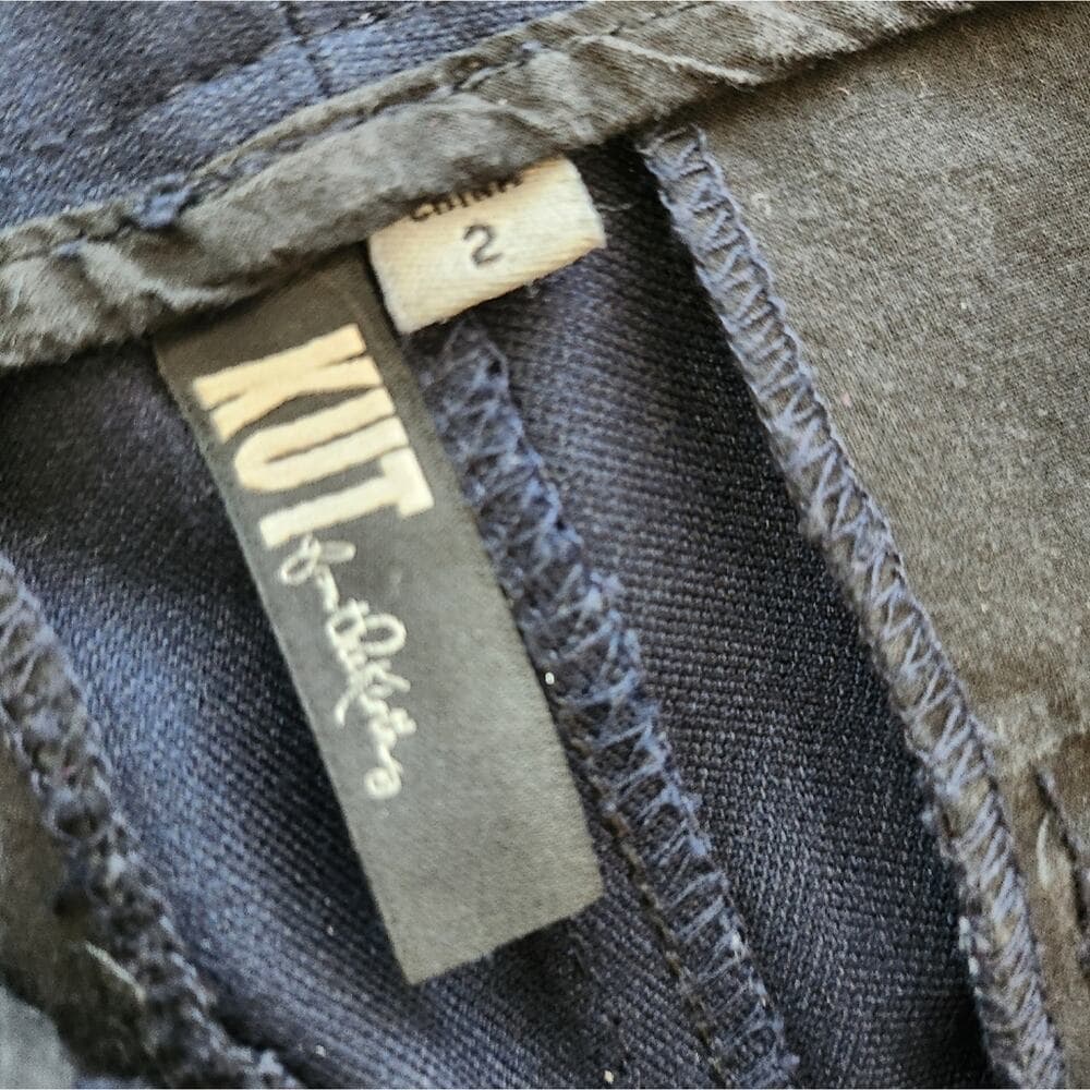 Kut from the Kloth Navy Boot Cut Trousers - Thumbnail 5