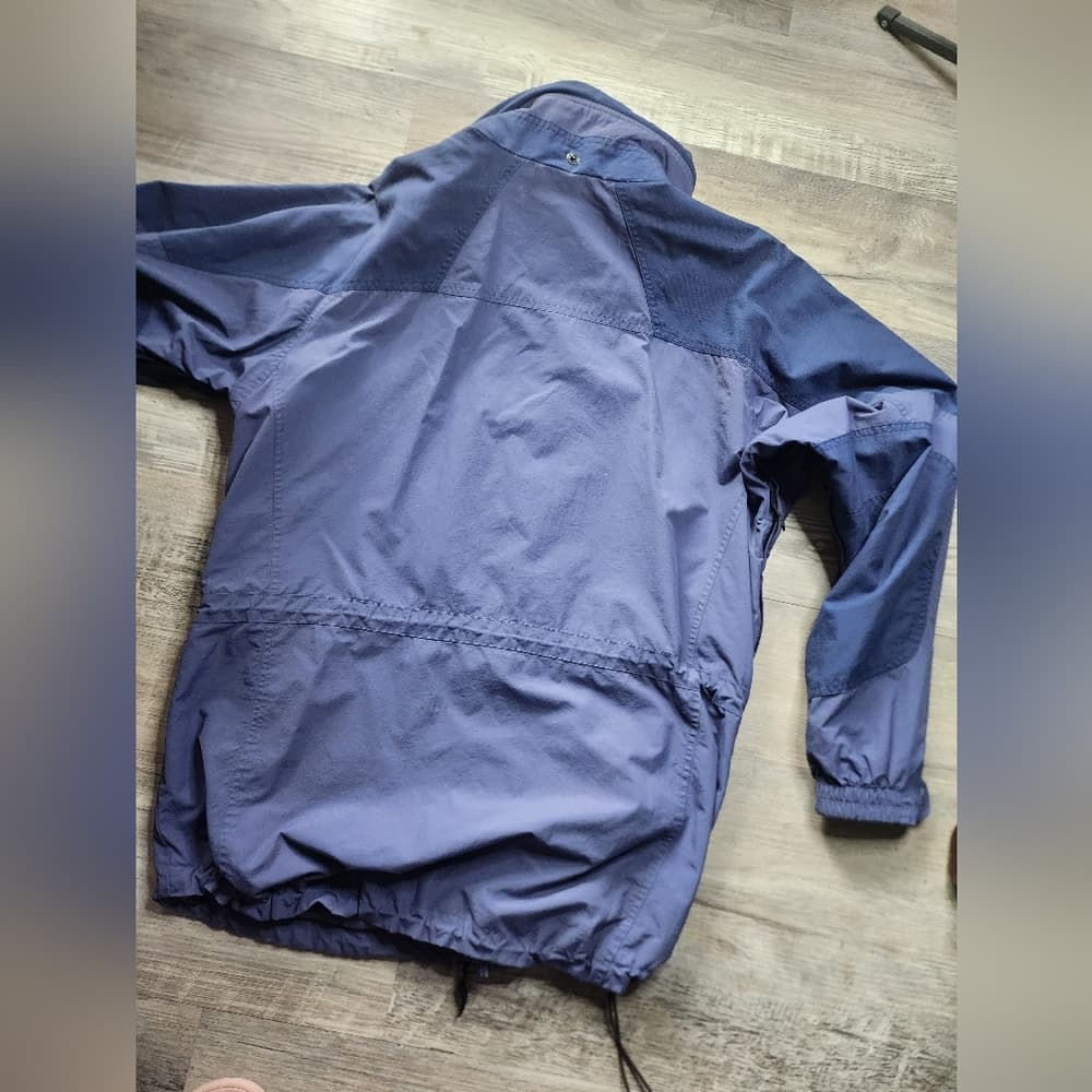 Columbia Two-Tone Purple Sport Interchange Windbreaker Jacket With Hood - Thumbnail 3