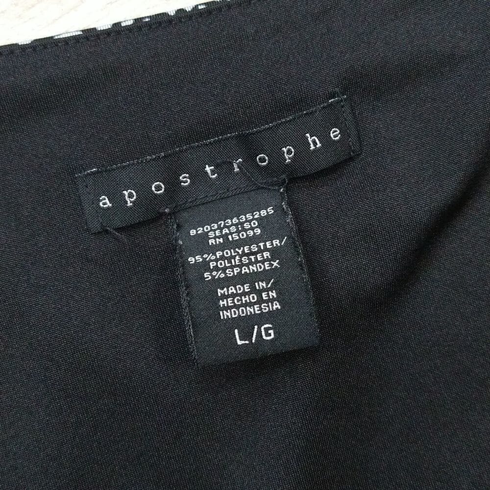 Apostrophe Black And White Sophisticated Shift Dress - Thumbnail 4