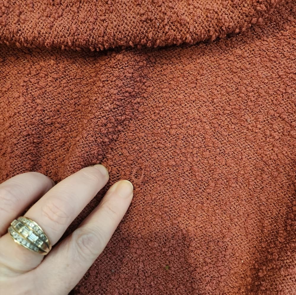 debut Rust Orange Cropped Balloon Sleeve Soft Sweater - Thumbnail 9