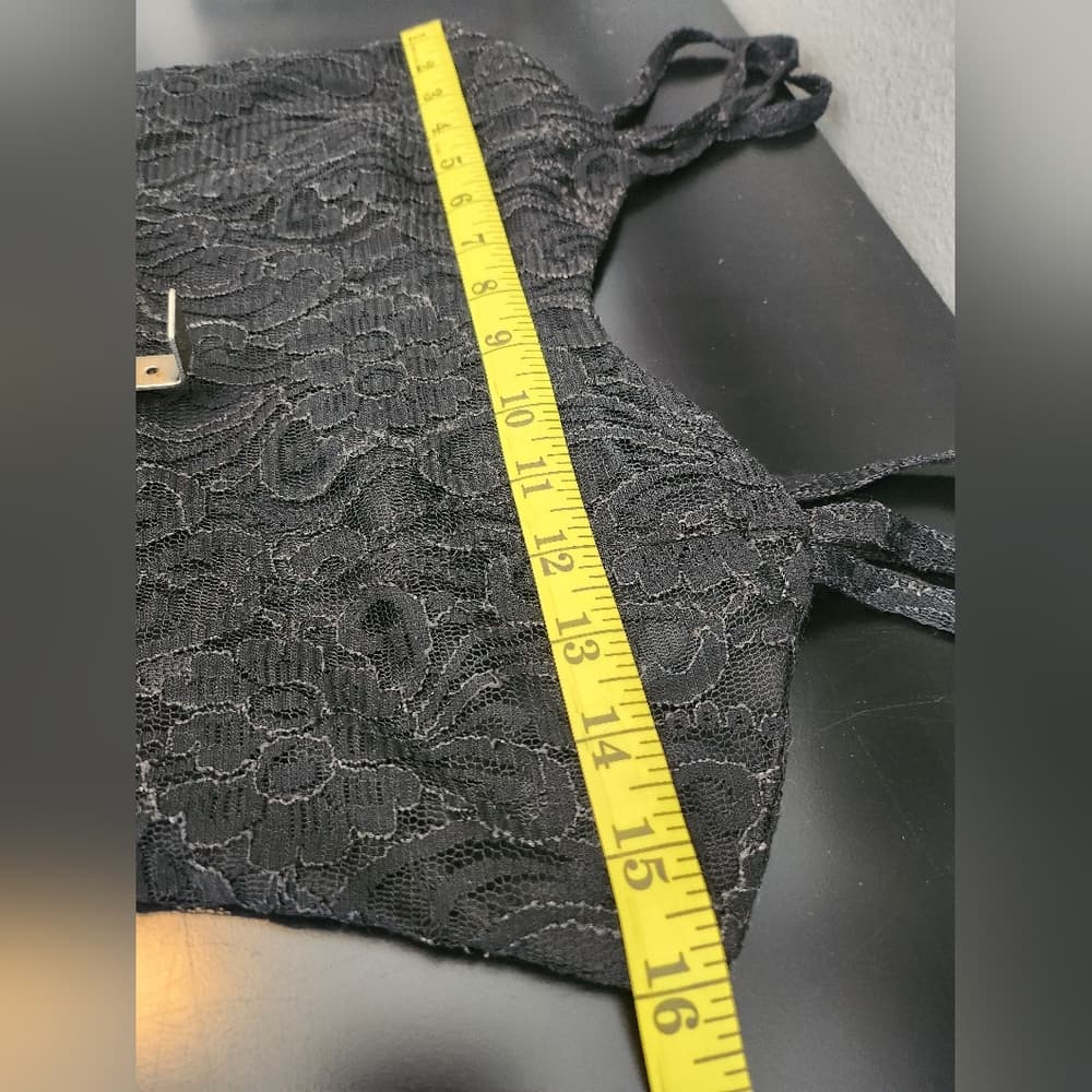 Vintage Black Lace 1990's All That Jazz Dress - Thumbnail 14