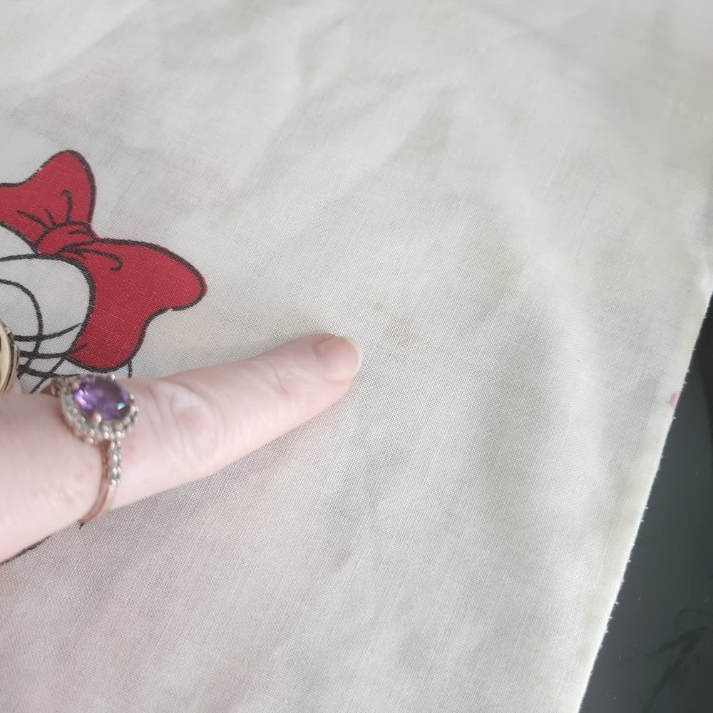 Vintage Disney Character 30" Pillowcase Mickey Mouse And Friends - Thumbnail 8
