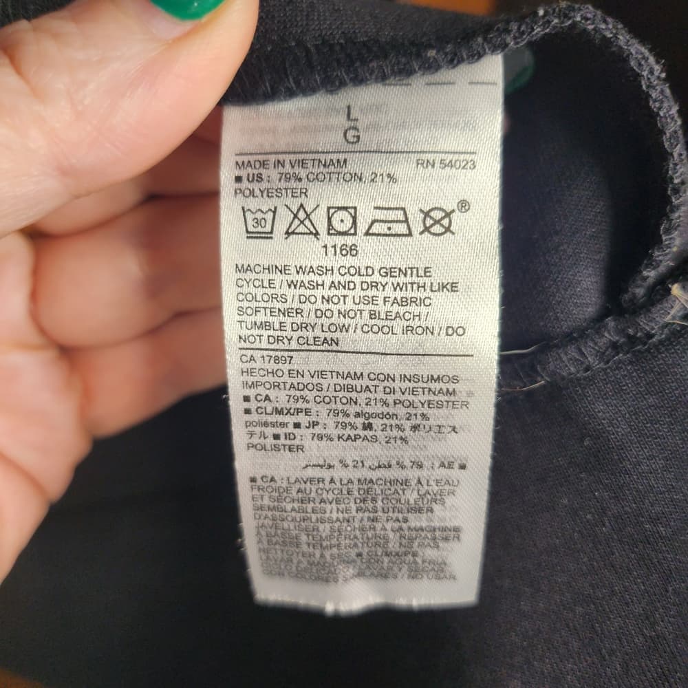 Old Navy Women's Black Biker Style Jacket with Silver Details - Thumbnail 7