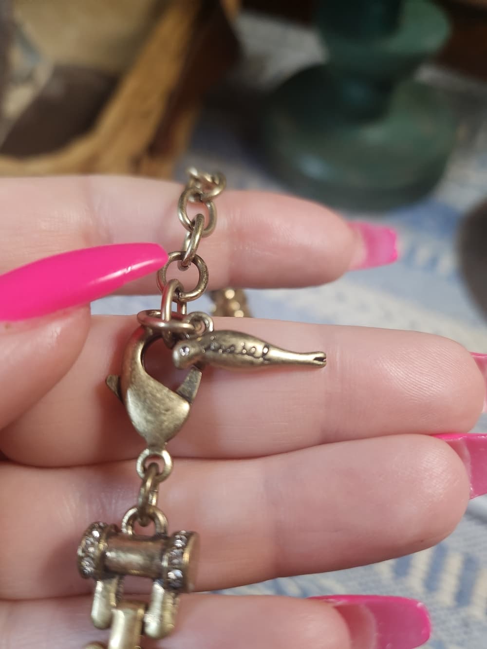Chloe + Isabel Gold-Tone Necklace with Opalescent Accents - Thumbnail 6