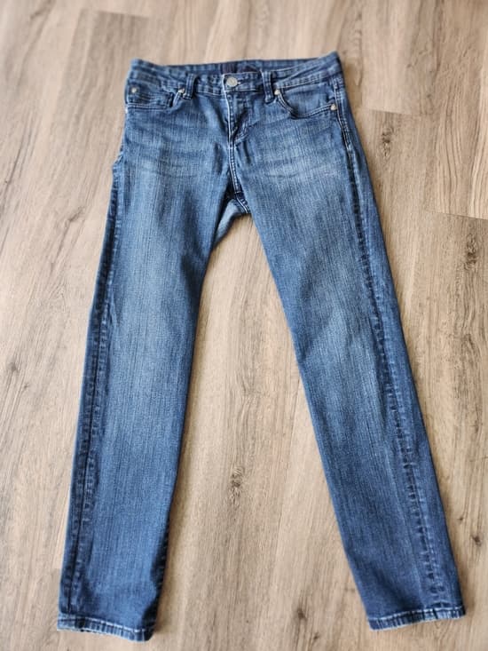 KUT From The Kloth Straight Leg Women's Jeans in Blue Wash - Thumbnail 17