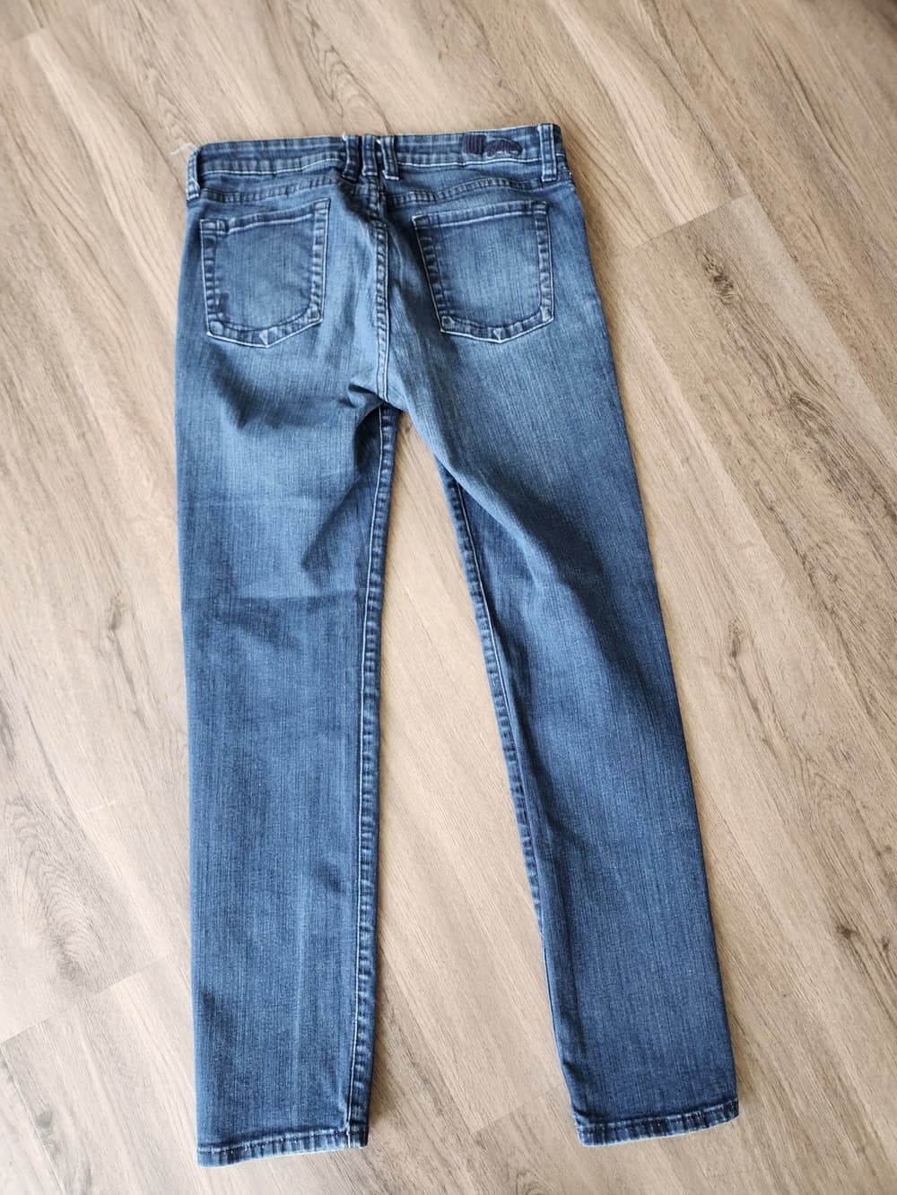 KUT From The Kloth Straight Leg Women's Jeans in Blue Wash - Thumbnail 5