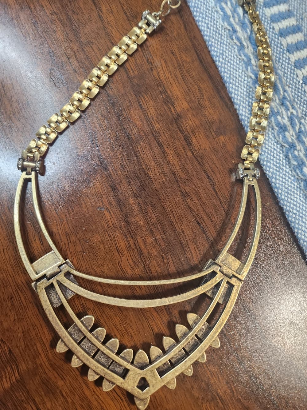Chloe + Isabel Gold-Tone Necklace with Opalescent Accents - Thumbnail 8