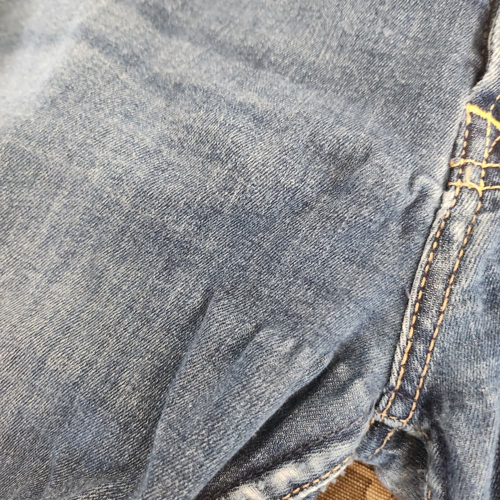 7 For All Mankind Well Loved Blair Denim Skinny Blue Jeans - Thumbnail 9