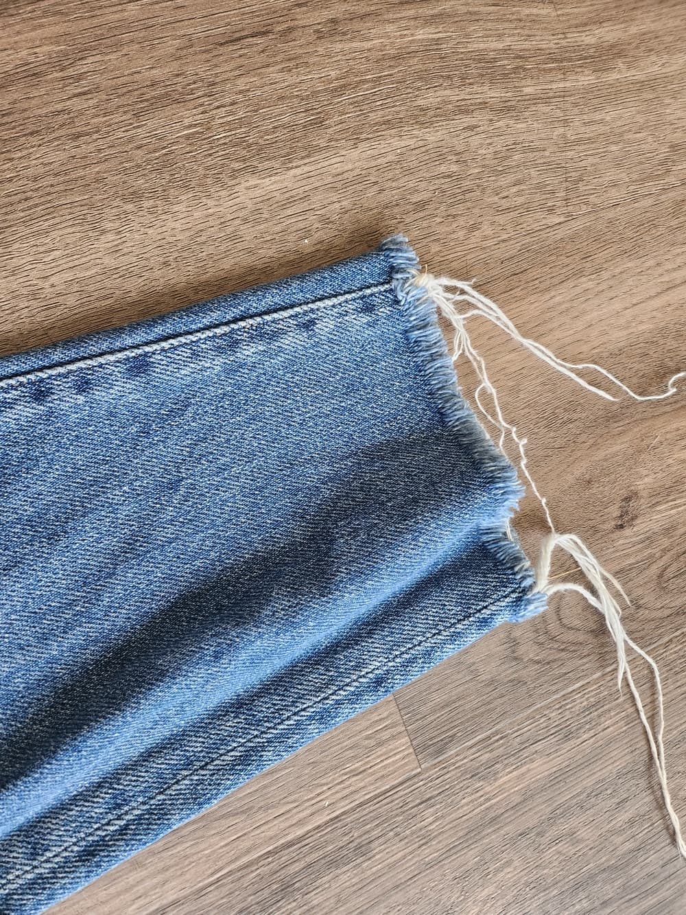 KanCan Ultra High Rise Taper Light Blue Distressed Jeans - Thumbnail 5