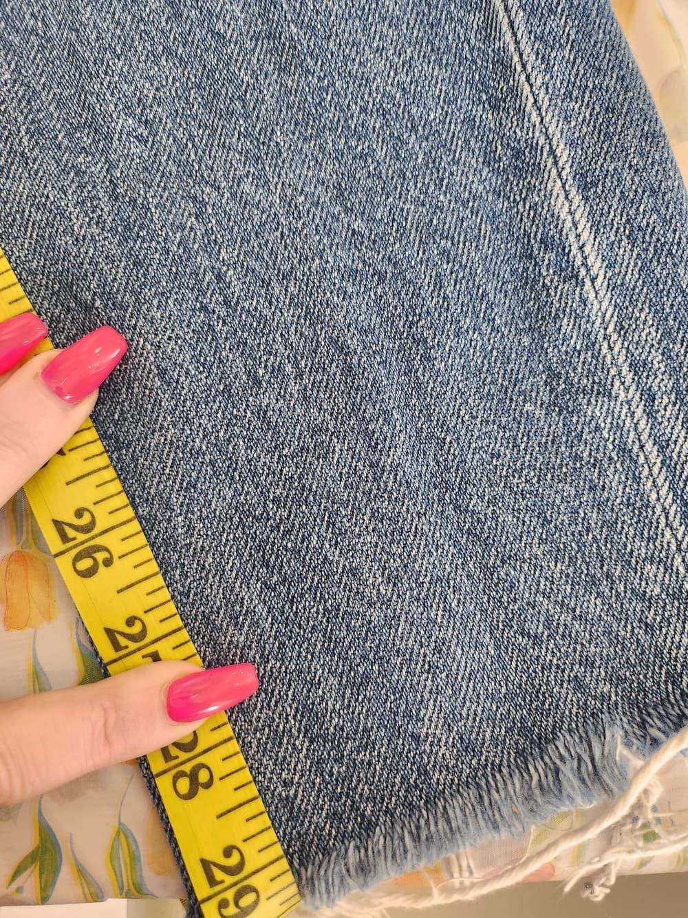 KanCan Ultra High Rise Taper Light Blue Distressed Jeans - Thumbnail 13