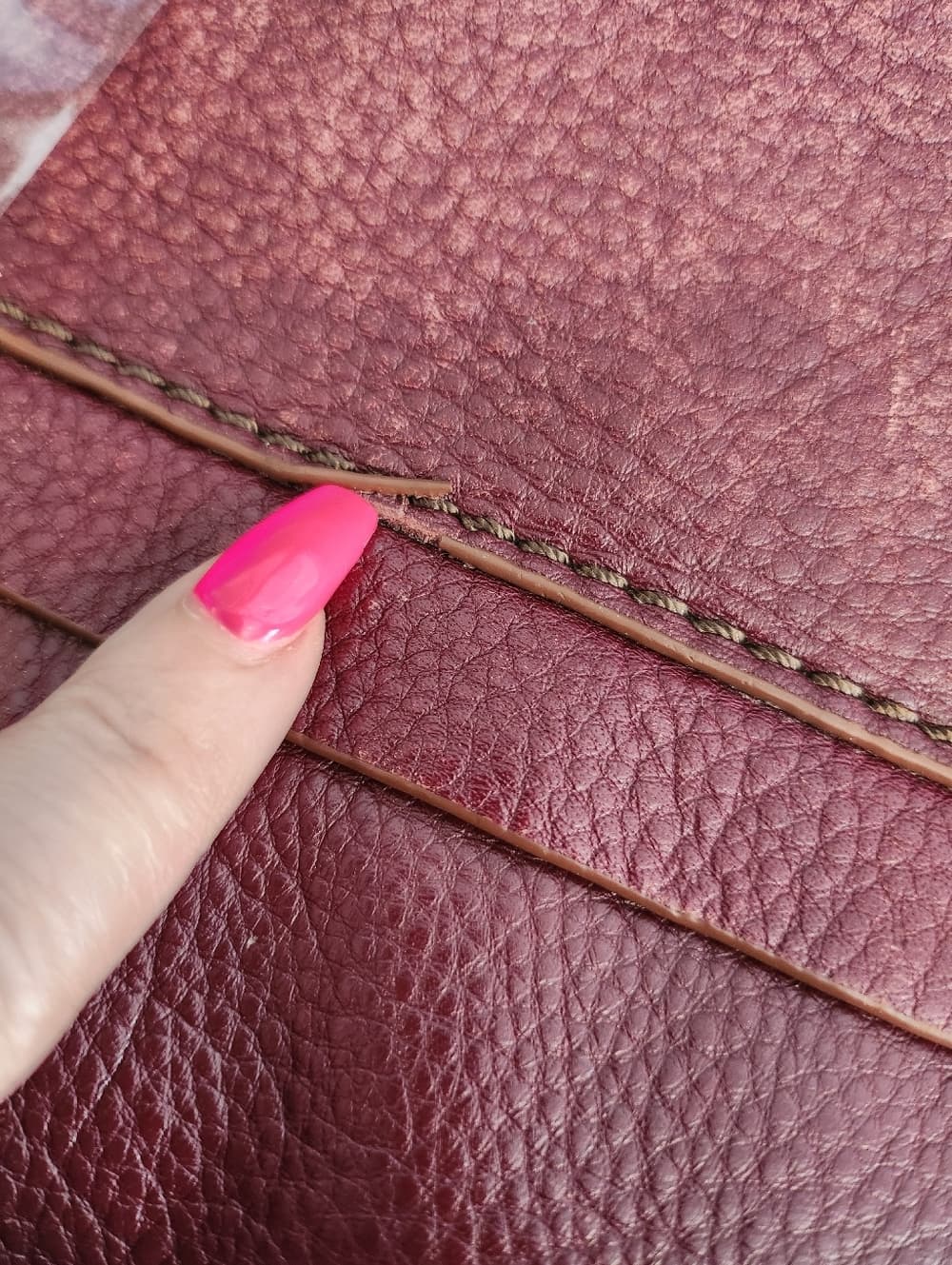 The Sak Alamada Plum Leather Crossbody Bag With Feather Accents - Thumbnail 14