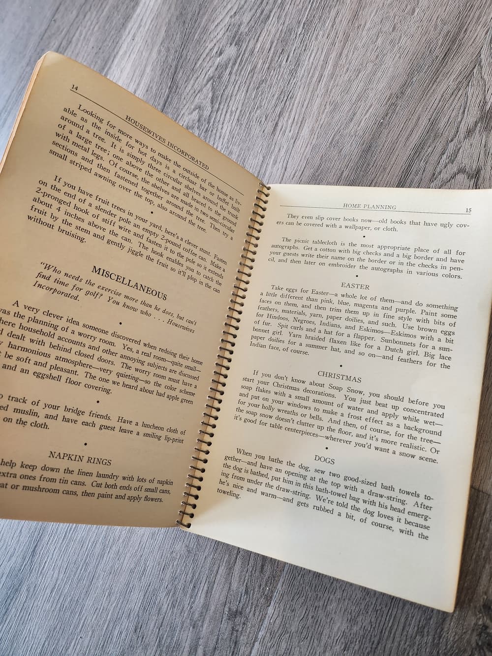 Mid Century Housewives Incorporated Vintage Cookbook/Guide Fashion Meal Planning - Thumbnail 4