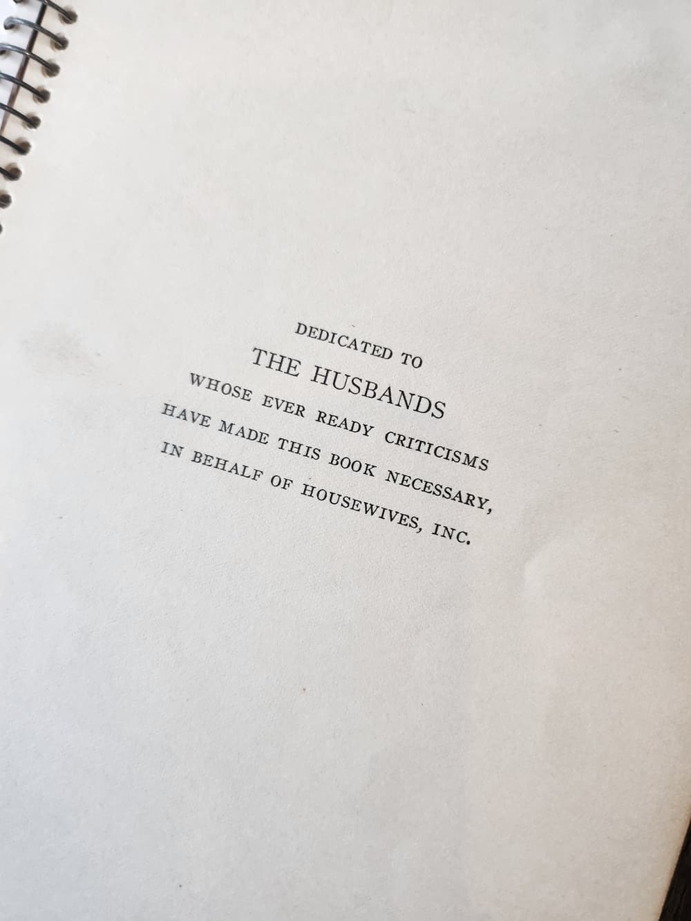 Mid Century Housewives Incorporated Vintage Cookbook/Guide Fashion Meal Planning - Thumbnail 2