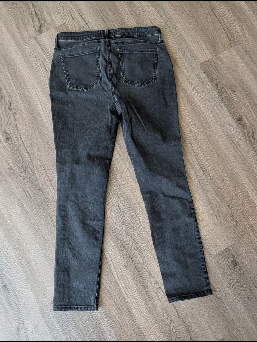 NYDJ Women's Skinny Stretchy Jeans in Washed Black With Lift Tuck - Thumbnail 3