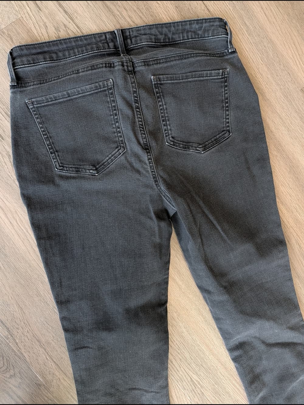 NYDJ Women's Skinny Stretchy Jeans in Washed Black With Lift Tuck - Thumbnail 4