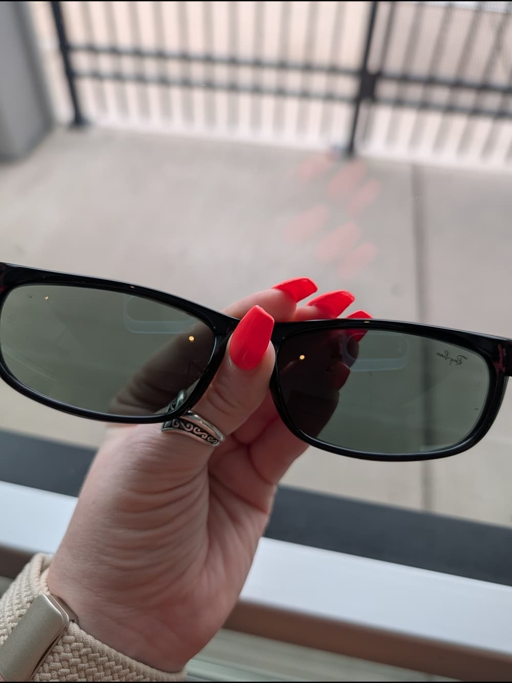 Vintage B &L Ray-Ban PS2 Predator G15 Lens Sunglasses with Case - Thumbnail 8