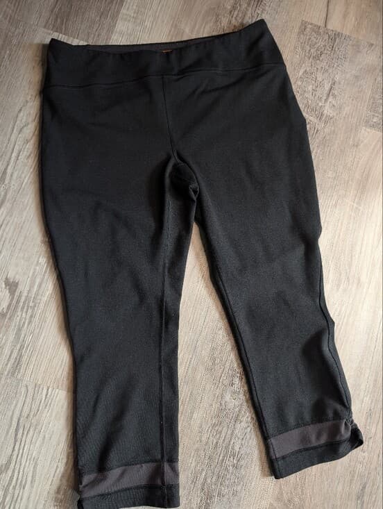 Lucy Powermax Thick Active Two Tone Capri Athletic Active Leggings - Thumbnail 6