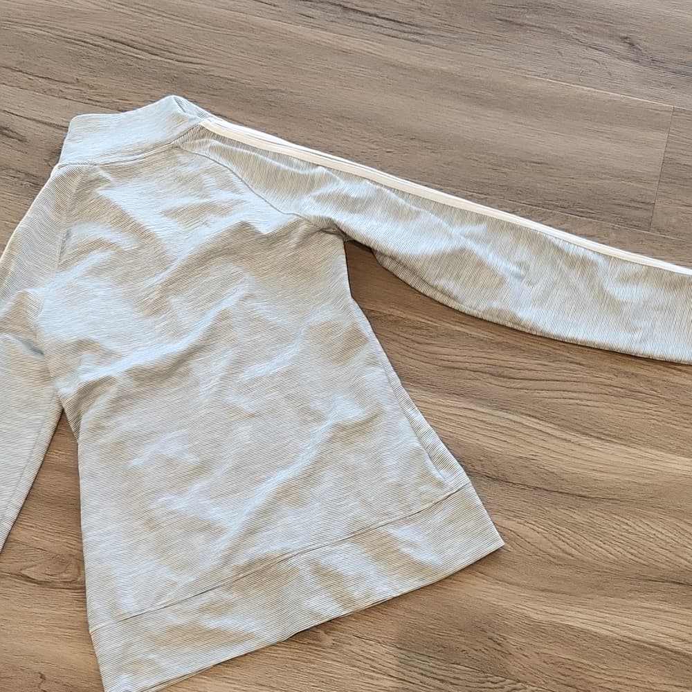 Champion for Target 🥰 Long Sleeve Zip Up Athletic Jacket Light Grey - Thumbnail 9