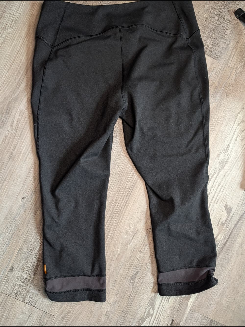 Lucy Powermax Thick Active Two Tone Capri Athletic Active Leggings - Thumbnail 4