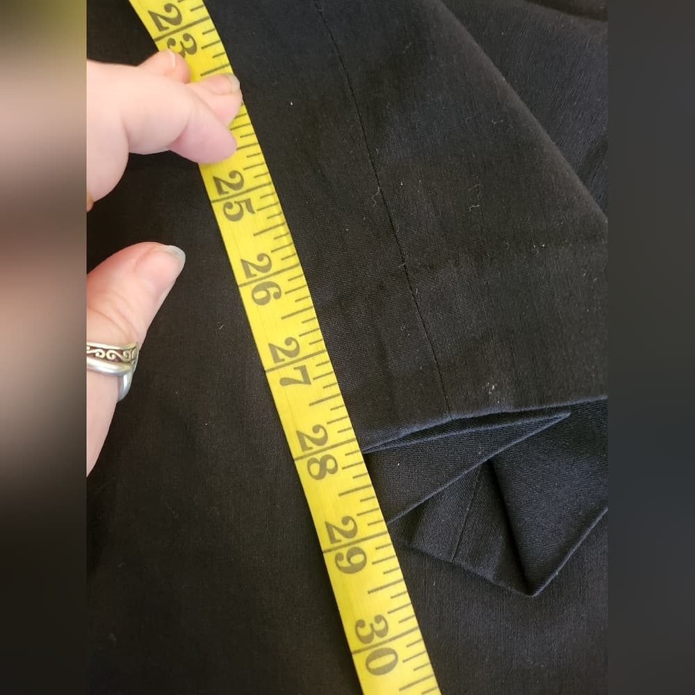 Michael Michael Kors Black Womens Pocket Trousers Plus Size Skinny Fit - Thumbnail 14